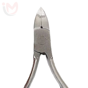 Cortauñas de Acero Inoxidable con Abertura de Mandíbula Ancha, Mango de Plástico, Diseño Portátil, Pinzas Multiusos de Boca Oblicua para Cutículas - Product Image 2