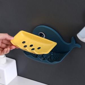 Bathroom Wall Mounted <b>Soap</b> Drain Rack Plastic <b>Soap</b> <b>Holder</b> Box - Product Image 3