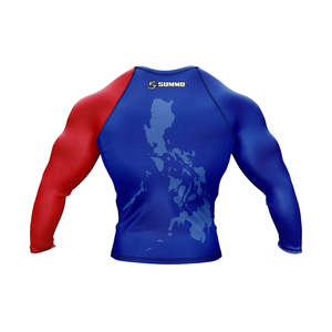 Premium Quality UPF50 Rash Guard for Adult Men <b>Long</b> <b>Sleeves</b> Breathable & Quick Dry Customizable Sizes Rash Guard With OEM - Product Image 2