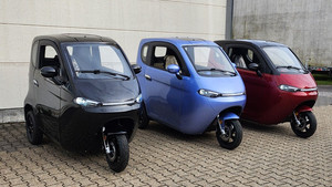 Conduite facile en ville, <span class=keywords><strong>stationnement</strong></span> sans tracas, aucun permis nécessaire, tricycle électrique 25-45 km/h. - Product Image 5
