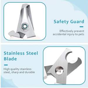 Cortauñas Profesional para Mascotas, Afilado, de Acero Inoxidable, Variedad de Instrumentos Veterinarios Disponibles - Product Image 4