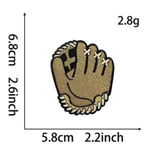 Customized Twill Fabric Embroidery <b>Patch</b> for Casual Wear Jackets Clothes Caps Iron <b>On</b> <b>Sew</b> <b>On</b> Embroidered Logo Badge Wholesale - Product Image 3