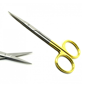 Tijeras Quirúrgicas Estándar TC Rectas de 14.5cm con Filo de Corte de Carburo de Tungsteno y Acero Inoxidable Alemán - Precio Económico - Product Image 4