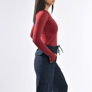 Gym Manufacturer <b>Long</b> <b>Sleeve</b> Shirt Women Workout Wear Compression <b>Long</b> <b>Sleeve</b> Design Quick Dry Top Yoga Wear Running Shirt - Product Image 6