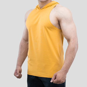 Débardeur de sport athlétique imprimé avec perles pour homme, sans manches, coupe musclée, faible MOQ, vente en gros, tissu doux et respirant, qualité professionnelle - Product Image 4