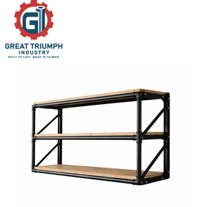 Industrial Steel Shelving Rack and Tool Storage - Product Image 1