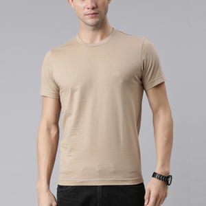 เสื้อยืดผู้ชายพิมพ์ลายตามสั่ง ผ้าฝ้าย 100% คุณภาพสูง แขนสั้น คอกลม ทรงปกติ ระบายอากาศได้ดี แห้งเร็ว ผ้า 180 กรัม - Product Image 5