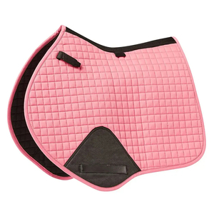 Tapis de selle de dressage haut de gamme personnalisé, matelassé, en mélange de soie et de laine, respirant, confortable, pour crans hauts - Meilleures ventes - Product Image 4