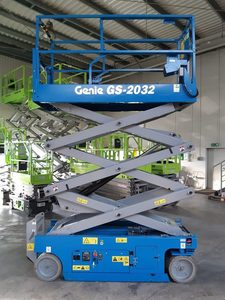 High Quality Genie GS2032 Electric Scissor Lift 20ft Battery Powered Aerial <b>Work</b> <b>Platform</b> for Indoor and Outdoor Maintenance - Product Image 4