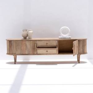 ตู้วางทีวีไม้ Vandana Novara Optima ดีไซน์ทันสมัยแบบมินิมอล ทำจากไม้จริง - Product Image 3