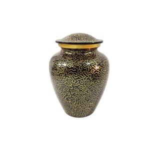 Urna de cremación de Metal de gran capacidad, urna elegante de latón y aluminio de alta calidad, a la venta, precio al por mayor - Product Image 1