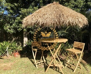 PARAPLUIE DE PLAGE THATCH PATIO PARAPLUIE DE MER PARAPLUIE DE MER JARDIN RESORT PLAGE COUVERT GRAND POLE - Product Image 3