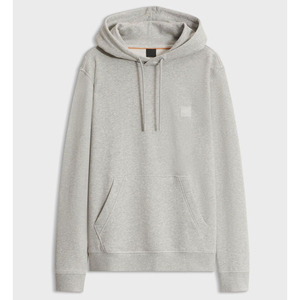 <b>Men's</b> Heather <b>Grey</b> Hooded <b>Sweatshirt</b> Cotton French Terry Pullover with Front Pocket Casual Regular Fit - Product Image 1