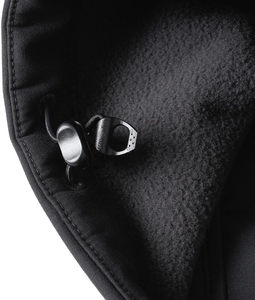 Gilet unisexe résistant au vent, chaud, ajustable avec cordon de serrage, deux poches zippées à l'arrière, polaire thermique 300g - Product Image 3