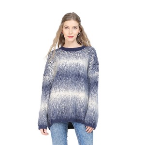 Pull pour femme à manches longues, cardigan en tricot à col en V, designs OEM, haute qualité, fait main, décontracté, standard - Product Image 2