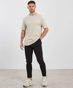 เสื้อยืดออกกำลังกายทรงหลวมสำหรับผู้ชาย – เสื้อยืดออกกำลังกายผ้าฝ้ายระบายอากาศได้ดี เสื้อออกกำลังกายดูดซับความชื้น ชุดกีฬาสวมใส่สบายสำหรับการออกกำลังกาย - Product Image 5