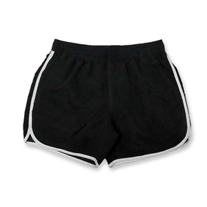 Shorts de sport décontractés taille moyenne pour hommes grandes tailles Lawd Sports, en polyester écologique, avec blocs de couleur et cordon de serrage sur le côté - Product Image 5
