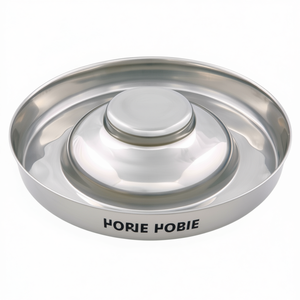 Comedero para cachorros de acero inoxidable, 4 L de diámetro, 38 cm, tazón para perros - Product Image 3