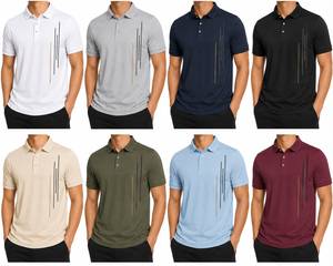 Polo professionnel pour homme, personnalisation de la marque, vêtements de sport pour le golf, le tennis, le cricket, polo respirant à séchage rapide, marque privée - Product Image 6