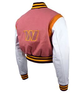 Chaqueta universitaria de lana para hombre y mujer, totalmente personalizable con bordado disponible, tallas para jóvenes y adultos - Product Image 3