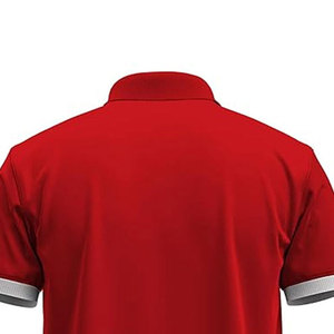 เสื้อกีฬาพิมพ์ลายแบบคอปกพับได้ตามสั่ง ผลิตจากวัสดุโพลีเอสเตอร์ 100% - Product Image 5