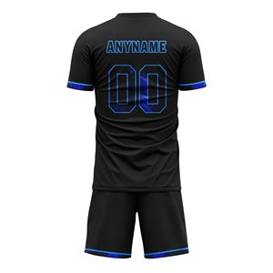 Men Youth Soccer Uniform Custom Logo Football Jersey Athletic Team Wear OEM Bulk Wholesale - Product Image 2