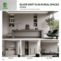 Panneau de bois aggloméré orienté (OSB) mélaminé Jinbase SXT2916 Silver Drift Elm 18 mm E0 1220x2440 mm pour meubles et menuiseries