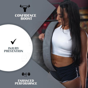 Ceinture de musculation en cuir de vachette robuste pour l'entraînement physique, la musculation et le soutien de la colonne vertébrale - Product Image 5