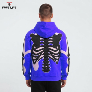 Hot Selling Premium Quality Popular Design Light Weight Fitness Gym <b>Workout</b> Fitness Streetwear men's <b>hoodies</b> for Sale - Product Image 2