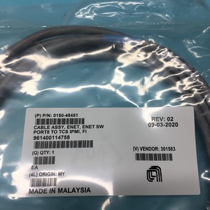 Câble AMAT 0150-48451 ASSY ENET ENET SW PORTS TO - Équipements et pièces semi-conductrices d'occasion fiables à l'échelle mondiale - Product Image 1