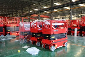 Plataforma Elevadora de Tijera Autopropulsada HAOKUN, <span class=keywords><strong>Precio</strong></span> de Fábrica, Elevación Hidráulica Eléctrica Móvil de 3-20M, Certificación ISO CE - Product Image 2