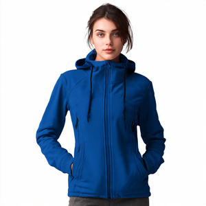 Chaqueta Softshell para Mujer, 100% Spandex Poliéster, Impermeable, para Camping y Senderismo, Ropa de Calle, Chaqueta Softshell para Lluvia - Product Image 1