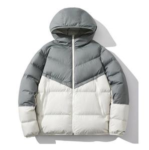 Custom Puffer <b>Jacket</b> Winter Quilted Windbreaker <b>Padded</b> Two Tone <b>Jacket</b> <b>Waterproof</b> Bubble <b>Jackets</b> for Men - Product Image 1