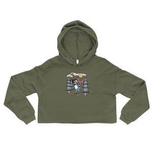 Nouveau Crop Top Uni Personnalisé pour Femmes, Sweats à Capuche Courts Personnalisés en Coton Respirant de Haute Qualité, Crop Tops à Capuche pour Femmes OEM - Product Image 2