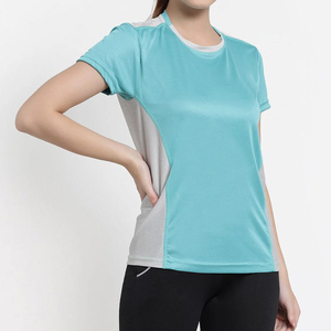 Camisetas Casuales de Verano para Mujer, Cuello Redondo, Manga Corta, Transpirables, Ecológicas, Diseño Personalizable, 100% Algodón Poliéster - Product Image 4