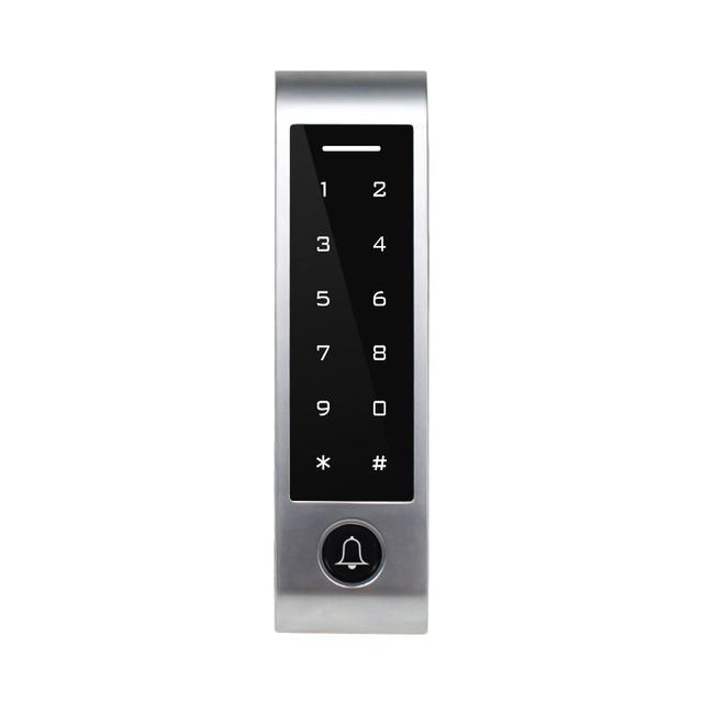Standalone Metal Touch Screen Backlight Keypad Card Reader Password Wiegand Access Controller Encrypted Keypad Access Control