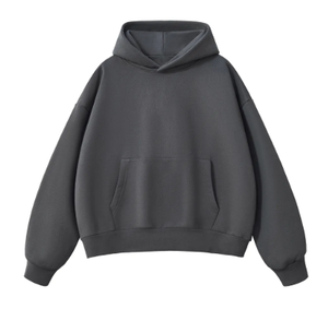 Unisex Plain Hoodie <b>Warm</b> <b>Fleece</b> Sweatshirt Custom Logo Apparel High Quality Low Price Hoodie - Product Image 1