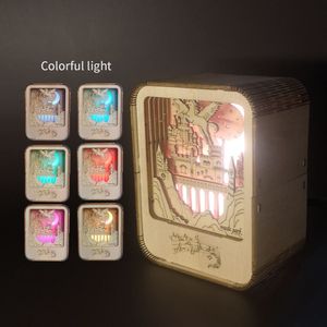 Puzzle 3D in Legno Music Park, Kit Modellini Fai-da-Te, Carillon con Luce Notturna, Regali di Compleanno e Natale - Product Image 4