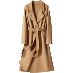 Blazer Premium pour Femme – Coupe Ajustée, Veste Décontractée, Longue, à Bouton Unique, Coupe-Vent, en Polyester Peigné, à Capuche, Style Business - Product Image 1