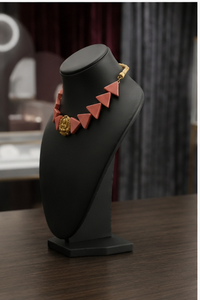 Collar de Metal Geométrico Plateado con Colgante de León en Tono Dorado, Estilo Antiguo, Regalo para Bodas y Fiestas, Joyería de Moda - Product Image 3
