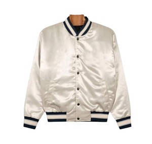 Chaquetas Varsity de Seda y Satén para Hombre, Estilo Casual, Impermeables, Duraderas, con Logotipo Frontal, Venta al Por Mayor - Product Image 4