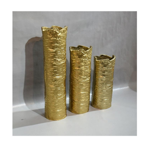 Vases de sol hauts de gamme à prix de gros pour la décoration intérieure – Accessoires dorés de style luxueux pour la maison - Product Image 2