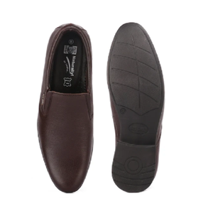 Chaussures habillées marron cognac pour hommes – Chaussures de ville raffinées à lacets, design classique et formel pour réunions de bureau - Product Image 3