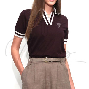 Camiseta Polo Personalizada al por Mayor, Camiseta Polo de Alta Calidad para Mujer con Logotipo Bordado o Impreso Personalizado - Product Image 5