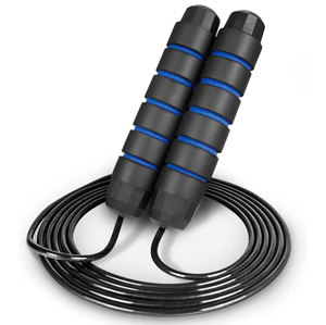Adjustable Steel Wire Jump <b>Rope</b> Ball Bearing PVC Handle Tangle Free Durable High Quality 3m for Gym Workout INSTAFIT - Product Image 1