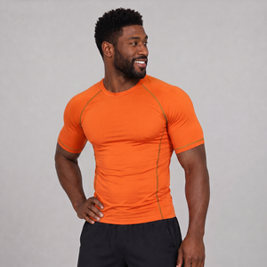 Rashguards pour hommes de haute qualité, dernier design, prix abordable, couleur unie, respirants et légers, en vente en ligne - Product Image 2