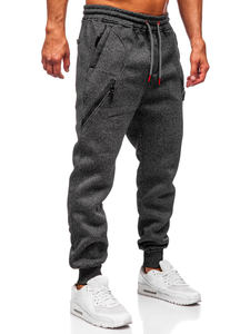 <b>Men</b> Premium Straight Dark Mid Casual <b>Trouser</b> Soft Comfortable Breathable Quick Dry <b>Lightweight</b> 100% Cotton Daily OEM Service - Product Image 2