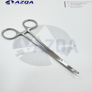 Stainless Steel Locking Curved Mosquito Forceps For Body Jewelry Handling And Jewelry Making Applications - Product Image 2
