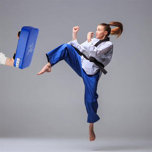 Ensemble de pads de frappe et de cible en mousse rouge et cuir pour l'entraînement de boxe, respirant et souple - Product Image 5