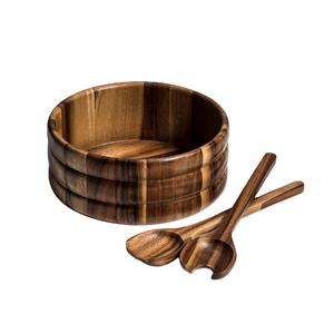 Cuenco de madera elegante hecho a mano con diseño de rama de flor dorada para la decoración del hogar, aperitivos y servicio de alimentos secos - Product Image 1